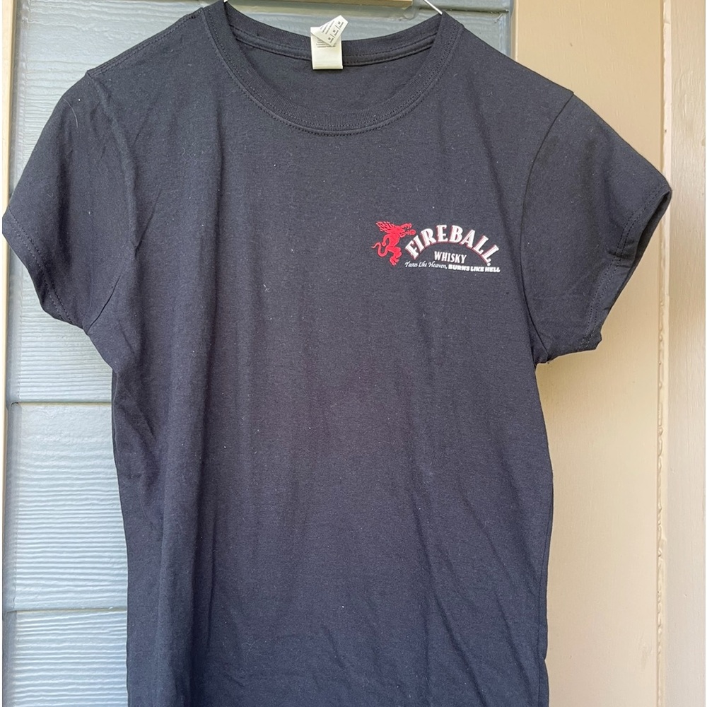 Black Fireball Whiskey T-Shirt